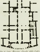 Picture 66 of 111 from Palais, maisons, et autres édifices modernes, dessinés a Rome; : publiés a Paris (1798), leaf 128