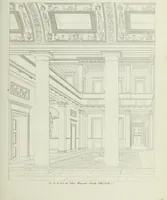 An illustration from Palais, maisons, et autres édifices modernes, dessinés a Rome; : publiés a Paris (1798)