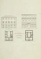An illustration from Palais, maisons, et autres édifices modernes, dessinés a Rome; : publiés a Paris (1798)