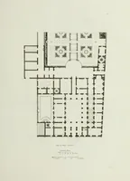 An illustration from Palais, maisons, et autres édifices modernes, dessinés a Rome; : publiés a Paris (1798)