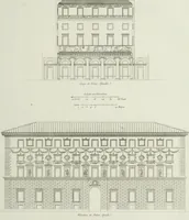 Picture 77 of 111 from Palais, maisons, et autres édifices modernes, dessinés a Rome; : publiés a Paris (1798), leaf 150