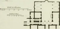 An illustration from Palais, maisons, et autres édifices modernes, dessinés a Rome; : publiés a Paris (1798)
