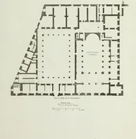An illustration from Palais, maisons, et autres édifices modernes, dessinés a Rome; : publiés a Paris (1798)