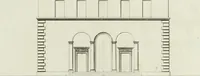 An illustration from Palais, maisons, et autres édifices modernes, dessinés a Rome; : publiés a Paris (1798)