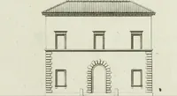 An illustration from Palais, maisons, et autres édifices modernes, dessinés a Rome; : publiés a Paris (1798)