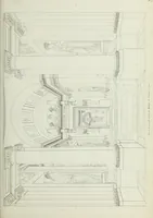 An illustration from Palais, maisons, et autres édifices modernes, dessinés a Rome; : publiés a Paris (1798)