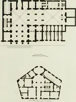 An illustration from Palais, maisons, et autres édifices modernes, dessinés a Rome; : publiés a Paris (1798)