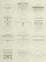 Picture 108 of 111 from Palais, maisons, et autres édifices modernes, dessinés a Rome; : publiés a Paris (1798), leaf 208