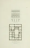 An illustration from Palais, maisons, et autres édifices modernes, dessinés a Rome; : publiés a Paris (1798)
