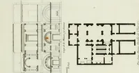 An illustration from Palais, maisons, et autres édifices modernes, dessinés a Rome; : publiés a Paris (1798)