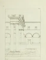 An illustration from Palais, maisons, et autres édifices modernes, dessinés a Rome; : publiés a Paris (1798)