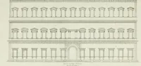An illustration from Palais, maisons, et autres édifices modernes, dessinés a Rome; : publiés a Paris (1798)