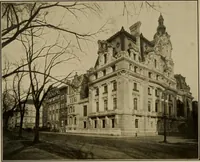 An illustration from Palatial homes in the city of New York and dwellers there in ... arranged for the convenience of the passer-by (1910)