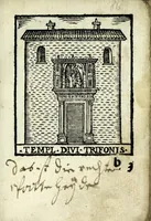 An illustration from Palatia procerum Romanȩ vrbis (1589)