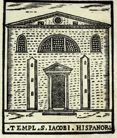 An illustration from Palatia procerum Romanȩ vrbis (1589)