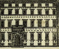 An illustration from Palatia procerum Romanȩ vrbis (1589)