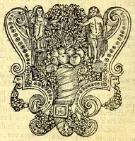 An illustration from Palavra de Deos empenhada, e desempenhada: : empenhada no sermam das exequias da rainha N. S. Dona Maria Francisca Isabel de Saboya; desempenhada no sermam de acçam de graças pelo nascimento do principe D. Joaõ primogenito de SS. Magestades, que Deos guarde. (1690)