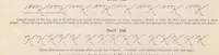 An illustration from The Palmer method of business writing : a series of self-teaching lessons in rapid, plain, unshaded, coarse-pen, muscular movement writing for use in all schools, public or private, where an easy and legible handwriting is the object sought; also for the home learner (1915)