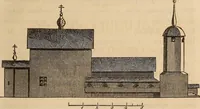 An illustration from Pami︠a︡tniki t︠s︡erkovnykh drevnosteĭ (1857)