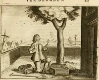 Picture 18 of 132 from Pampiere wereld, ofte, Wereldsche oeffeninge : waer in begrepen zijn meest alle de rijmen en werken (1681), leaf 128