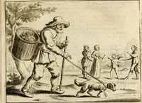 An illustration from Pampiere wereld, ofte, Wereldsche oeffeninge : waer in begrepen zijn meest alle de rijmen en werken (1681)