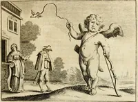 An illustration from Pampiere wereld, ofte, Wereldsche oeffeninge : waer in begrepen zijn meest alle de rijmen en werken (1681)
