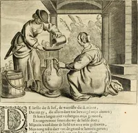 An illustration from Pampiere wereld, ofte, Wereldsche oeffeninge : waer in begrepen zijn meest alle de rijmen en werken (1681)