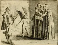 An illustration from Pampiere wereld, ofte, Wereldsche oeffeninge : waer in begrepen zijn meest alle de rijmen en werken (1681)