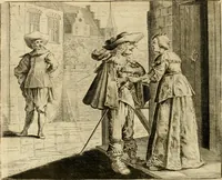 An illustration from Pampiere wereld, ofte, Wereldsche oeffeninge : waer in begrepen zijn meest alle de rijmen en werken (1681)
