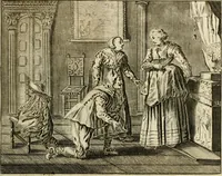 An illustration from Pampiere wereld, ofte, Wereldsche oeffeninge : waer in begrepen zijn meest alle de rijmen en werken (1681)