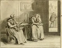 An illustration from Pampiere wereld, ofte, Wereldsche oeffeninge : waer in begrepen zijn meest alle de rijmen en werken (1681)