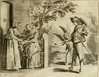 An illustration from Pampiere wereld, ofte, Wereldsche oeffeninge : waer in begrepen zijn meest alle de rijmen en werken (1681)