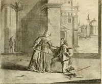 An illustration from Pampiere wereld, ofte, Wereldsche oeffeninge : waer in begrepen zijn meest alle de rijmen en werken (1681)