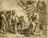 An illustration from Pampiere wereld, ofte, Wereldsche oeffeninge : waer in begrepen zijn meest alle de rijmen en werken (1681)