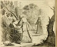 An illustration from Pampiere wereld, ofte, Wereldsche oeffeninge : waer in begrepen zijn meest alle de rijmen en werken (1681)