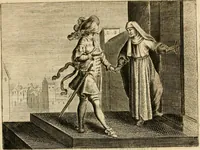 An illustration from Pampiere wereld, ofte, Wereldsche oeffeninge : waer in begrepen zijn meest alle de rijmen en werken (1681)