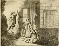 An illustration from Pampiere wereld, ofte, Wereldsche oeffeninge : waer in begrepen zijn meest alle de rijmen en werken (1681)