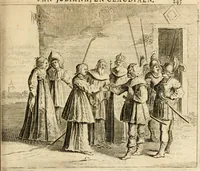An illustration from Pampiere wereld, ofte, Wereldsche oeffeninge : waer in begrepen zijn meest alle de rijmen en werken (1681)