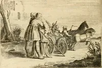 An illustration from Pampiere wereld, ofte, Wereldsche oeffeninge : waer in begrepen zijn meest alle de rijmen en werken (1681)