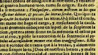 An illustration from Panegirico euangelico en la inuencion dichosa de la Cruz Santa. : Celebróla la ciudad illustre de los Reyes, en el conuento insigne del rosario, de predicadores. Con assistencia del virrey, y audiencia. Con circunstancia de missa nueua. (1646)
