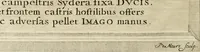 An illustration from Panegyricus aeternaturae gloriae invictissimo semper hostium triumphatori ... Ioanni Christophoro Königsmarchio ... destinatus : atq[ue] hoc die, qui laudum ipsius primus factorum supremus est, non dolori at solatio, non funeri sed splendori, coelo orbi posteris in gloriam famam exemplum expositus ... (1663)