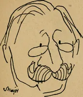 Picture 105 of 115 from Panoptikuma : irók és hirlapirók karrikaturái (1913), leaf 120