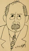 Picture 108 of 115 from Panoptikuma : irók és hirlapirók karrikaturái (1913), leaf 123