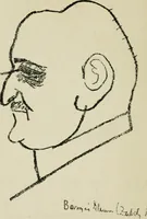 Picture 11 of 115 from Panoptikuma : irók és hirlapirók karrikaturái (1913), leaf 21