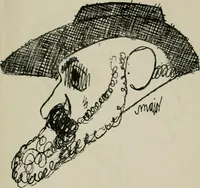 Picture 31 of 115 from Panoptikuma : irók és hirlapirók karrikaturái (1913), leaf 42