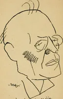 Picture 49 of 115 from Panoptikuma : irók és hirlapirók karrikaturái (1913), leaf 61