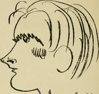 An illustration from Panoptikuma : irók és hirlapirók karrikaturái (1913)
