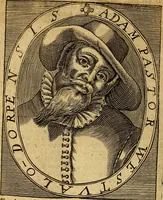 An illustration from [Pansébeia]: or, A view of all the religions in the world: with the severall church-governments, from the creation, to these times. Also, a discovery of all known heresies .. (1658)