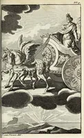An illustration from Pantheum mythicum, seu, Fabulosa deorum historia : hoc epitomes eruditionis volumine breviter dilucidèque comprehensa (1777)
