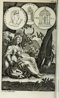 An illustration from Pantheum mythicum, seu, Fabulosa deorum historia : hoc epitomes eruditionis volumine breviter dilucidèque comprehensa (1777)